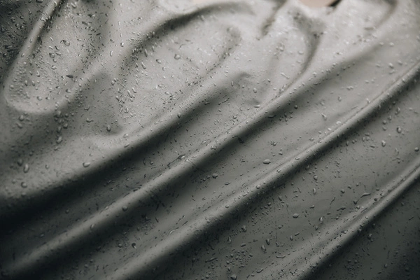 Kentucky derka przeciwdeszczowa do jazdy RainCoat Hurricane - szara