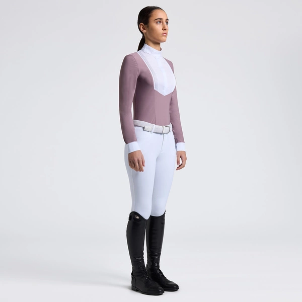 Dziewczęca koszula konkursowa Cavalleria Toscana - różowa