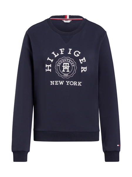 Bluza Tommy Hilfiger Evans Graphic - granatowa