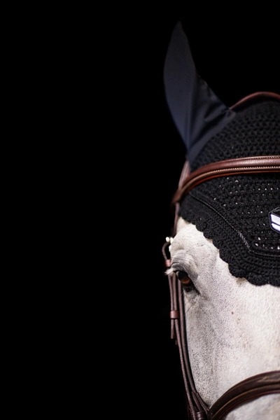 Nauszniki Samshield FlyShield Emroidery - czarne