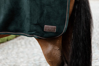 Kentucky półderka do jazdy Quater Rug Heavy Fleece - zielona