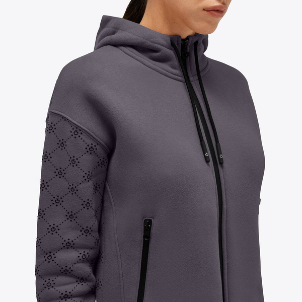 Bluza Cavalleria Toscana CT Orbit Flock - stone grey