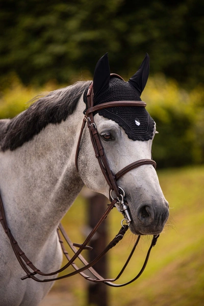 Nauszniki Samshield FlyShield Emroidery - czarne