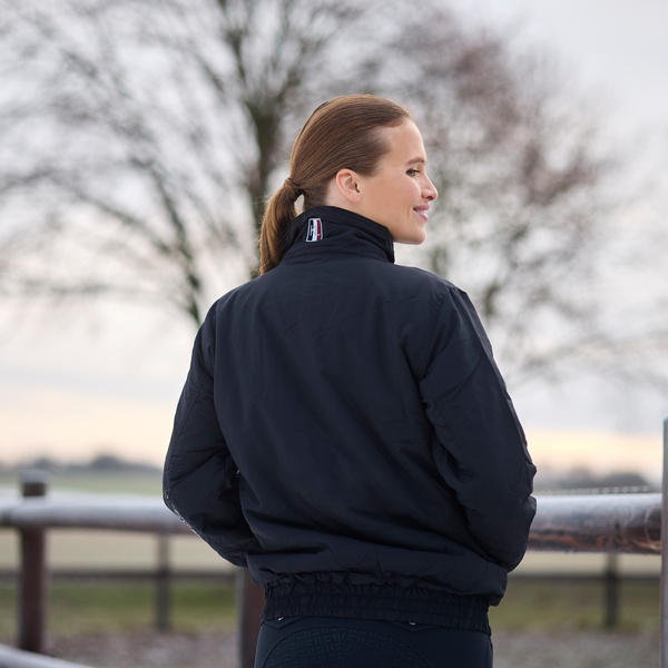Kurtka Kingsland Classic Unisex Bomber Jacket - granatowa