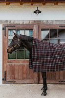 Osuszająca derka Kentucky Heavy Fleece Rug Square Stripes 210x200 cm