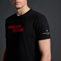 Koszulka męska Cavalleria Toscana x Rome Gladiators - czarna
