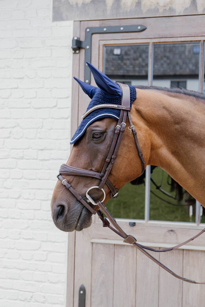 Kentucky nauszniki wyciszające Wellington Diamond Rope - granatowe