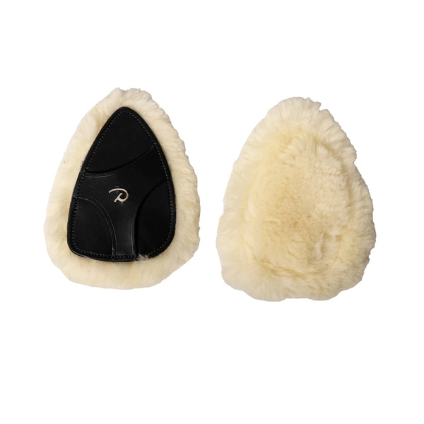 Podkładka ochronna z futerkiem do napierśnika 5-punktowego Dy'on New English - czarna