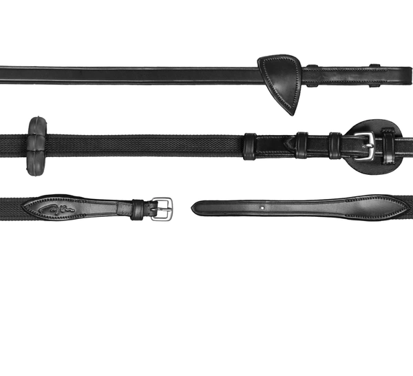 Skórzane regulowane wodze 5/8" Dy'on New English