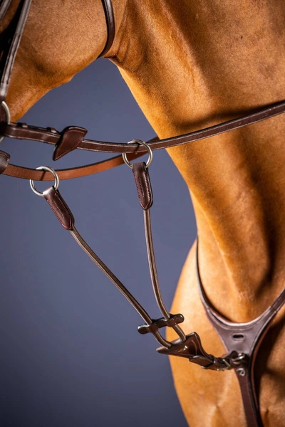 Elastyczny wytok Dy'on New English - brązowy