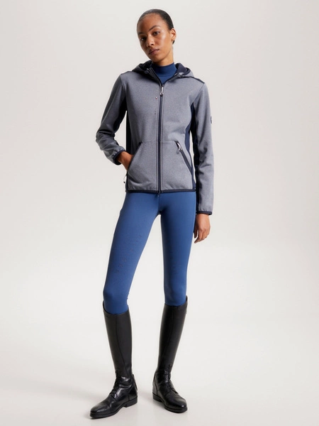 Softshell Tommy Hilfiger Equestrian London - szary melange