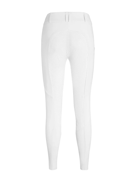 Bryczesy z wysokim stanem Tommy Hilfiger Helena - białe