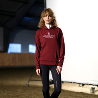Bluza Kingsland Classic Unisex Hoodie - bordowa