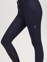 Bryczesy z wysokim stanem Tommy Hilfiger Helena - granatowe