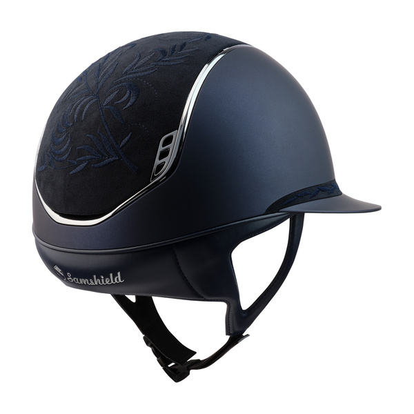 Kask Samshield Miss Shadowmatt Flower Embrodery 2.0 - Mat Blue