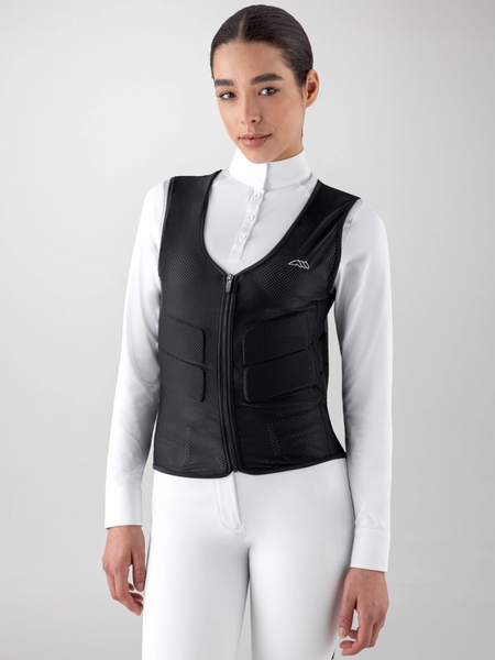 Kamizelka ochronna Equiline XCUDO unisex - czarna