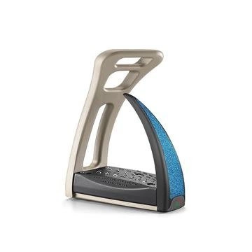 Nakładki glitter do strzemion Safe Riding - niebieskie