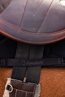 Czaprak Samshield SpineShield Jump Swarovski - czarny