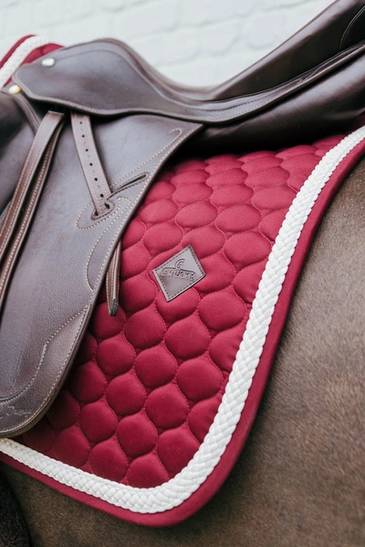 Kentucky czaprak Plaited Cord - bordowy