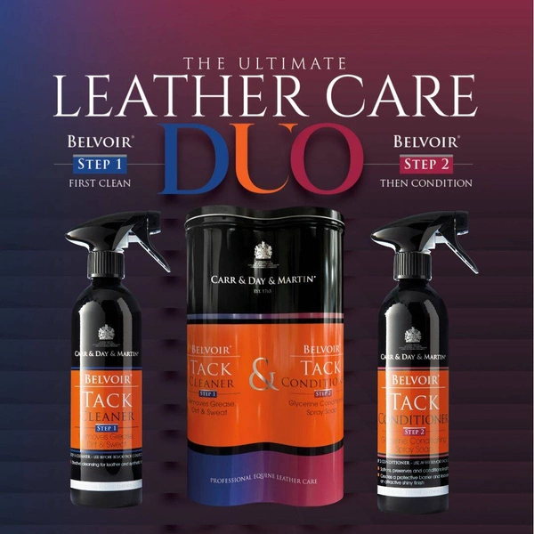 Carr & Day & Martin Leather Care DUO Dwupak STEP 1 + STEP 2 w eleganckiej puszce