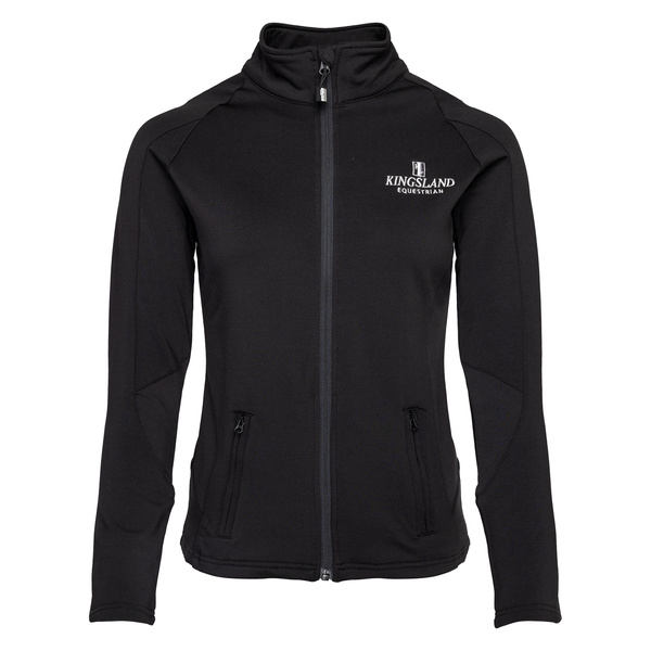 Damska bluza Kingsland Classic Women's Technical Fleece Jacket - czarna