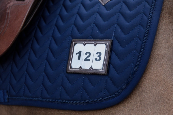 Kentucky czaprak Fishbone Competition 2 numbers - granatowy