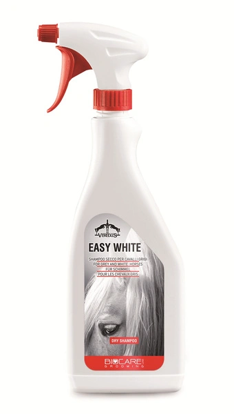 Veredus suchy szampon w sprayu dla siwych koni Easy White 500 ml