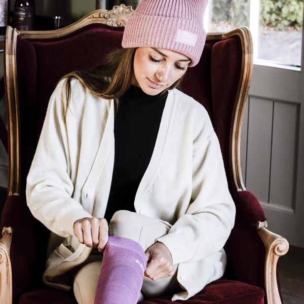 Skarpetki Kentucky Glitter - różowe