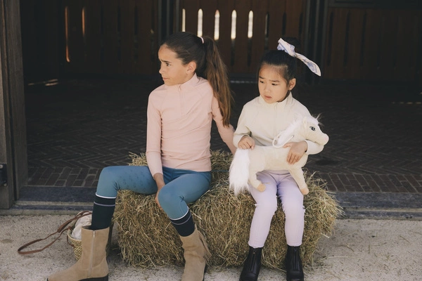 Dziewczęce bryczesy z pełnym lejem Kentucky Sammy - jasny fiolet