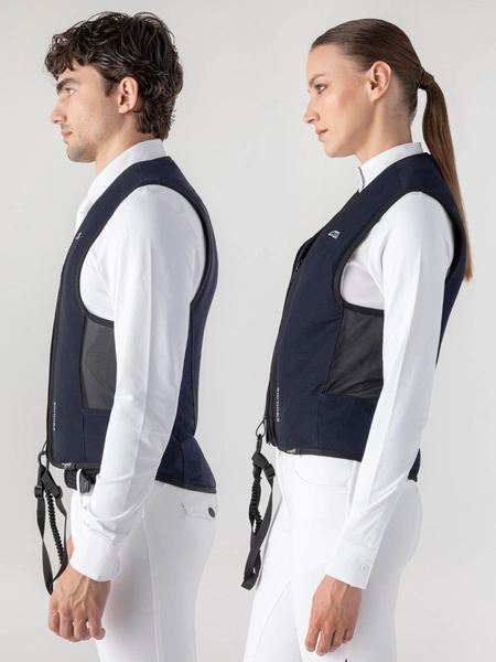 Kamizelka ochronna wybuchowa Equiline Airbag BELAIR - granatowa
