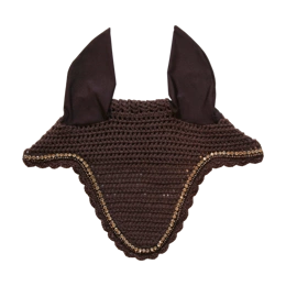 Nauszniki Kentucky  Stone & Pearl long - brązowe