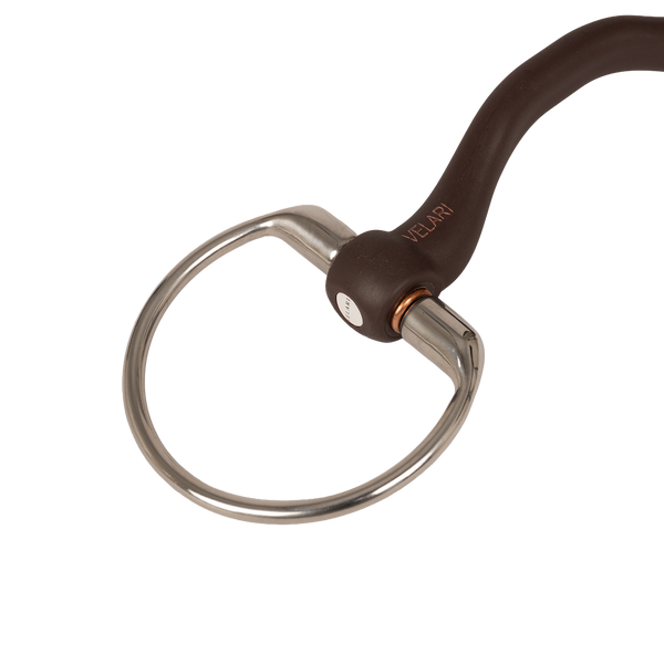 Velari wędzidło Eggbutt Flex with Tongue Port Soft 20 mm