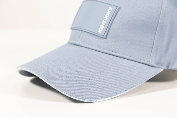 Kentucky czapka Rubber Logo - błękitna