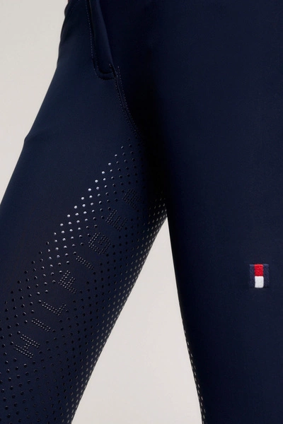 Bryczesy Tommy Hilfiger Geneva - granatowe