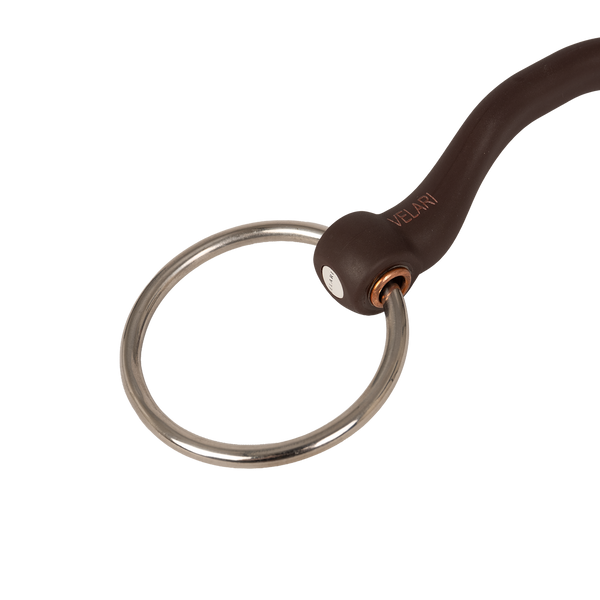 Velari wędzidło Snaffle Flex with Tongue Port Loose Ring Soft 20 mm