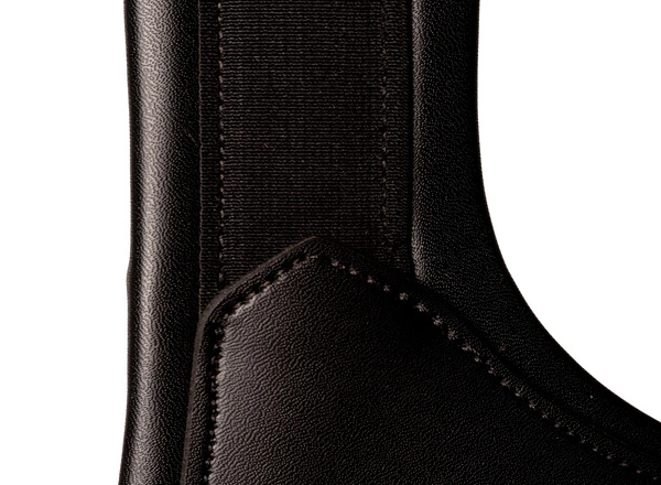 Kentucky anatomiczny popręg Anatomic Stud Girth z fartuchem - czarny