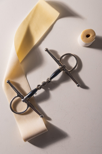Velari wędzidło Full Cheek Bit Double Jointed Sweet Iron 14 mm