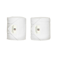 Owijki Kingsland Classic Fleece 2 szt. - białe