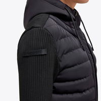 Kurtka Hybrid Puffer Cavalleria Toscana - czarna