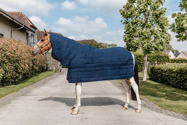 Kentucky derka podderka / kołderka Skin Friendly 150 g z kapturem - granatowa