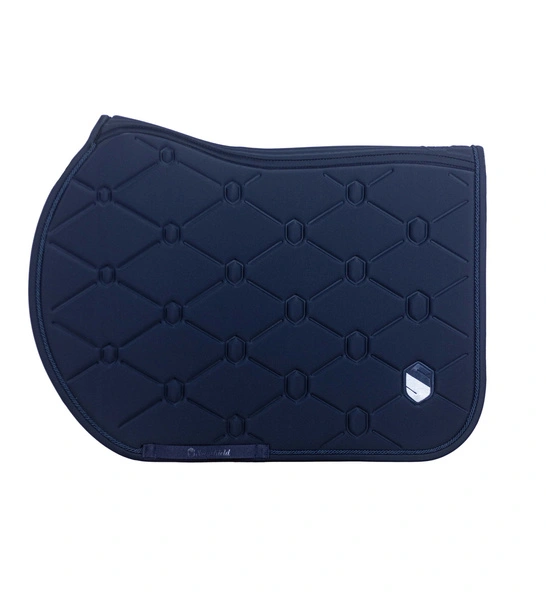 Czaprak Samshield SpineShield Jump Emroidery - granatowy
