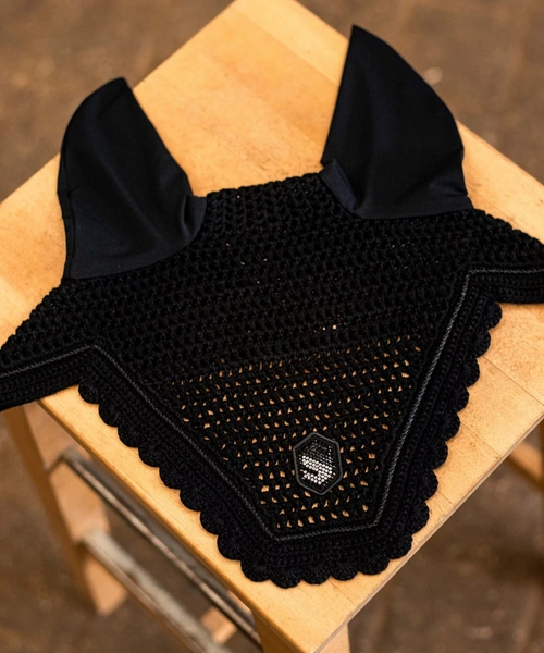 Nauszniki Samshield Flyshield Swarovski - czarne