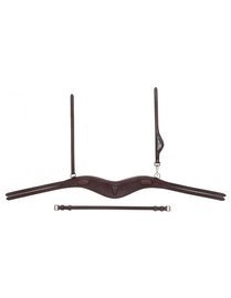 Anatomiczny nagłówek Equiline HPL412 - brązowy