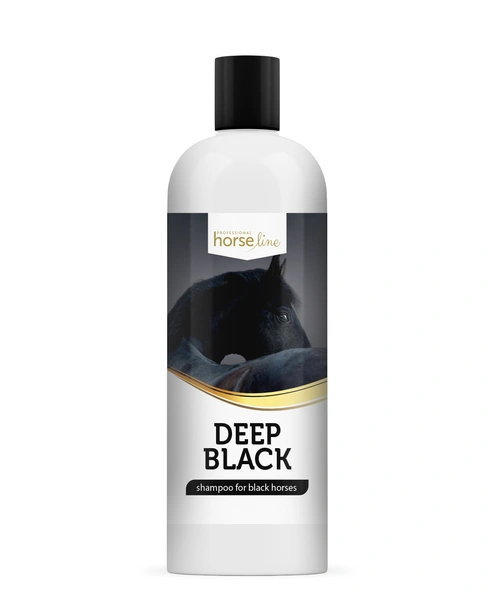HorseLine PRO szampon do koni karych i ciemnych - Deep Black 500 ml