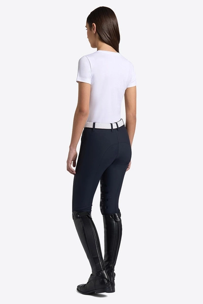 Dziewczęca koszulka RG by Cavalleria Toscana TSG002 - biała