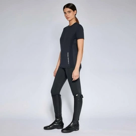 Koszulka Jersey Mesh T-Shirt Cavalleria Toscana - granatowa