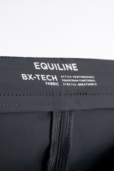 Damskie bryczesy Equiline Cornek z lejem kolanowym BX-TECH - szare