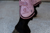 Kentucky Ochraniacze Bamboo Tendon Elastic Velvet na przednie nogi - różowe