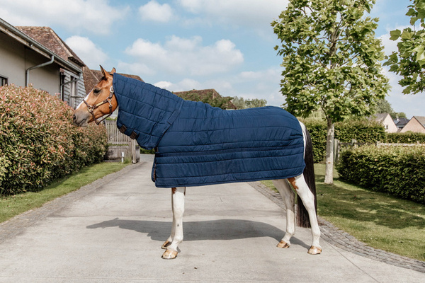 Kentucky derka podderka / kołderka Skin Friendly 150 g z kapturem - granatowa