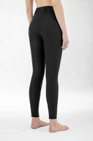 Ocieplane legginsy Equiline Geggifh - czarne